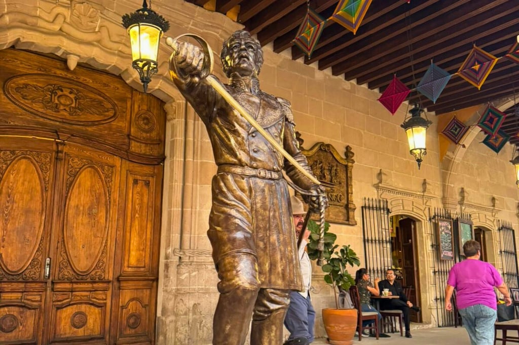 ¿Por qué hay una escultura de Guadalupe Victoria?, así lo recuerda el Museo Francisco Villa