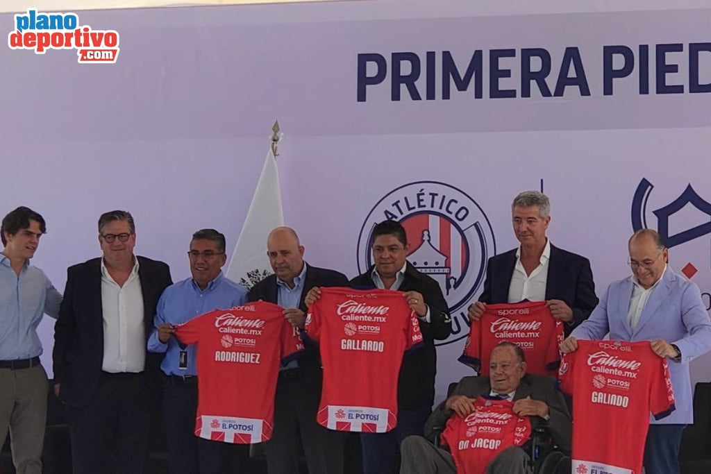 Potosí. Con la presencia de Mikel Arriola (Liga MX), Ivar Sisniega (Presidente de la Federación Mexicana de Futbol) y Juan Carlos Rodríguez (Alto Comisionado de la FMF), pusieron la primera piedra del Territorio Atleti Potosí.