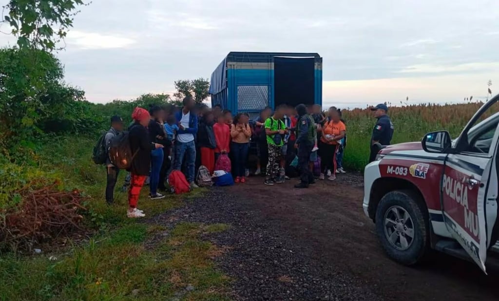 Más de 50 migrantes fueron rescatados en operativo