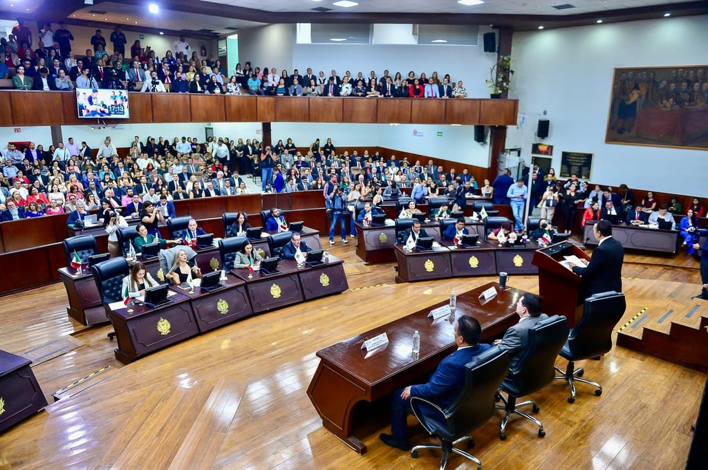 Ejercicio. Los titulares de las Secretarías de Educación, Salud y Bienestar Social comparecieron ante el diputados del Congreso del Estado de Durango.