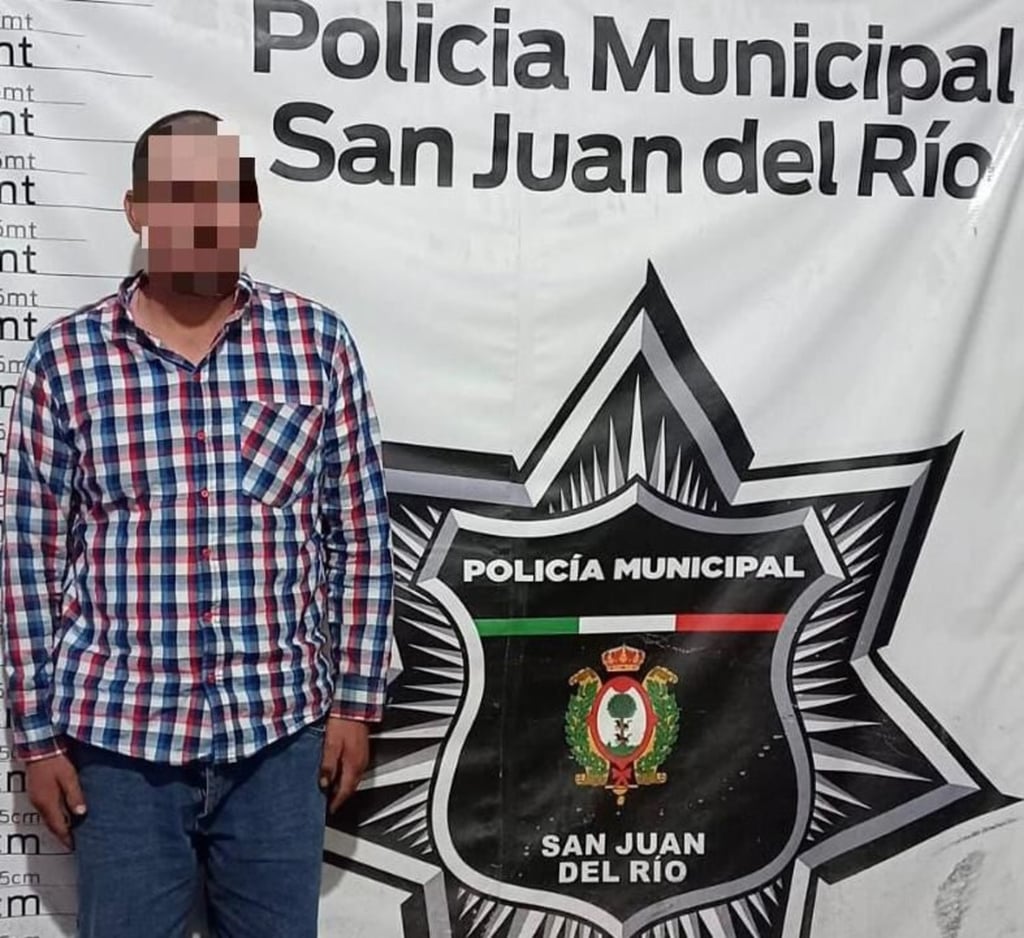 Trabajo. Aseguraron al presunto homicida de un varón en San Juan del Río, con un arma blanca.