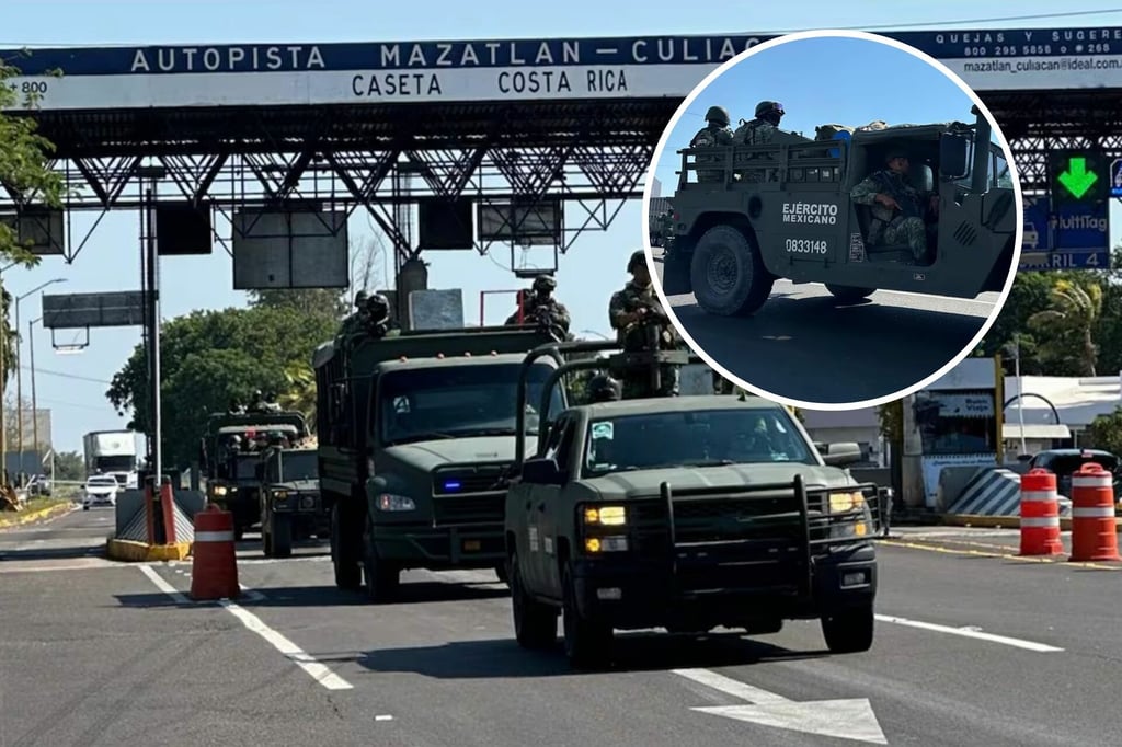 Violencia Sinaloa: Arriba a Culiacán, Sinaloa un tercer grupo militar con 200 elementos