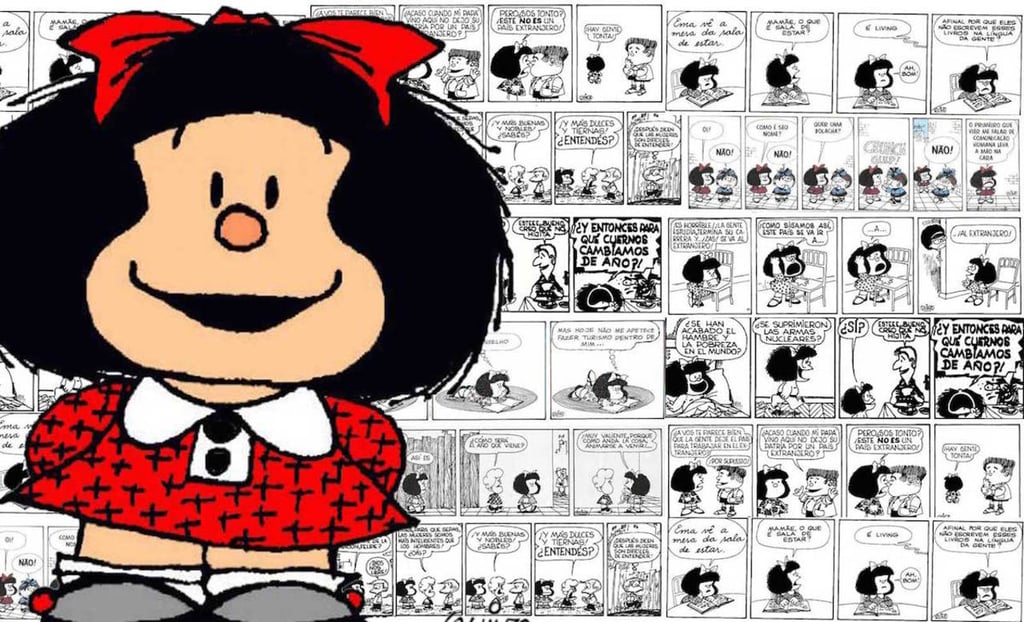 En el cumpleaños de Mafalda