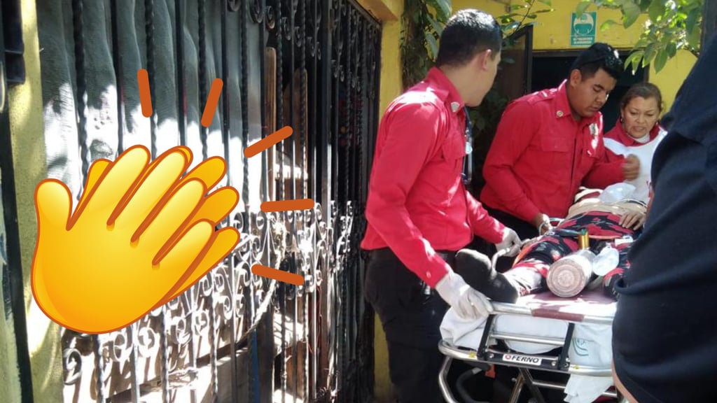 ¡Héroes! Mujer ya no tenía signos vitales y bomberos de Durango lograron reanimarla