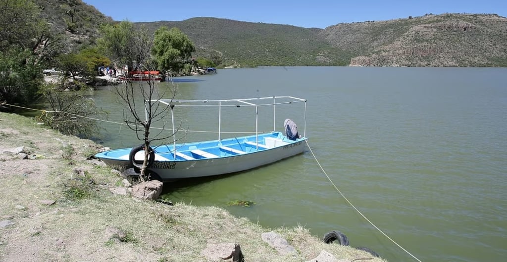 Reducción. Las presas en Durango ya empezaron a bajar el nivel de agua alcanzado en septiembre.