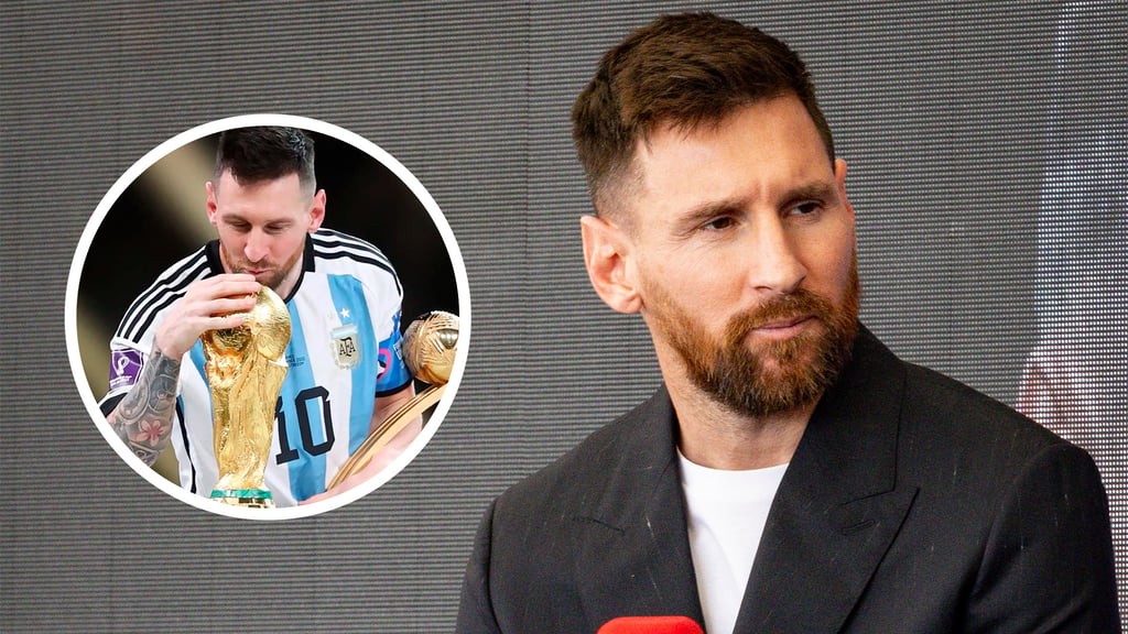 Lionel Messi: 'El mundial 2026 no es mi objetivo, sino el estar bien'