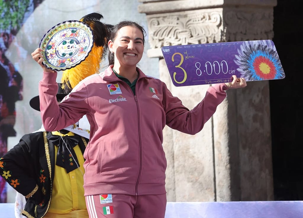 Alejandra Valencia logró bronce en la Copa del Mundo de Tiro con Arco