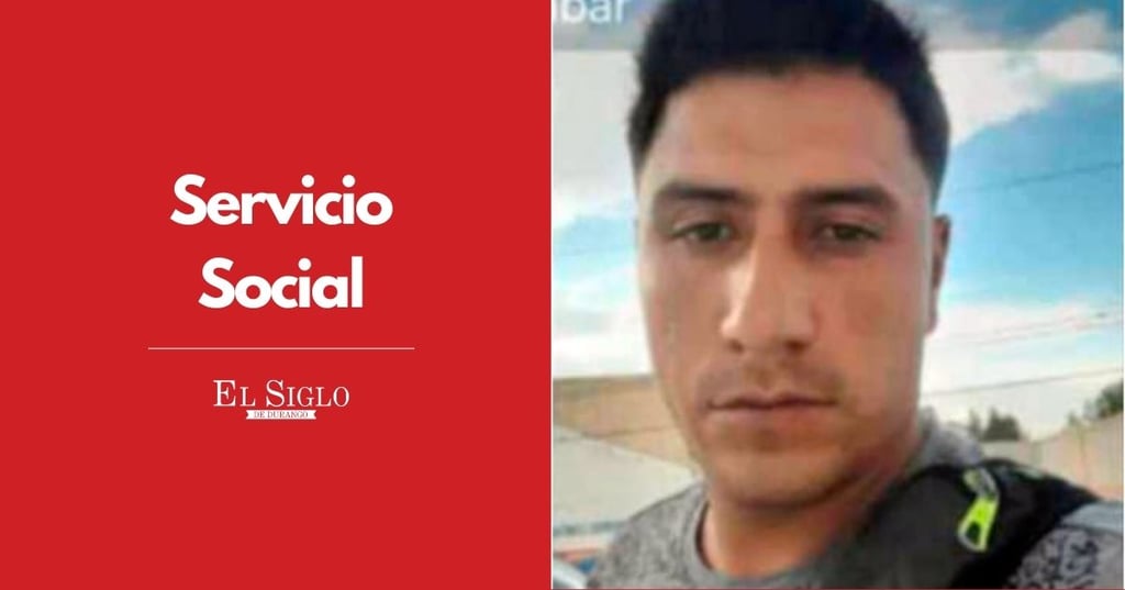 Buscan a varón desaparecido en la ciudad de Durango; dejó a sus hijos solos