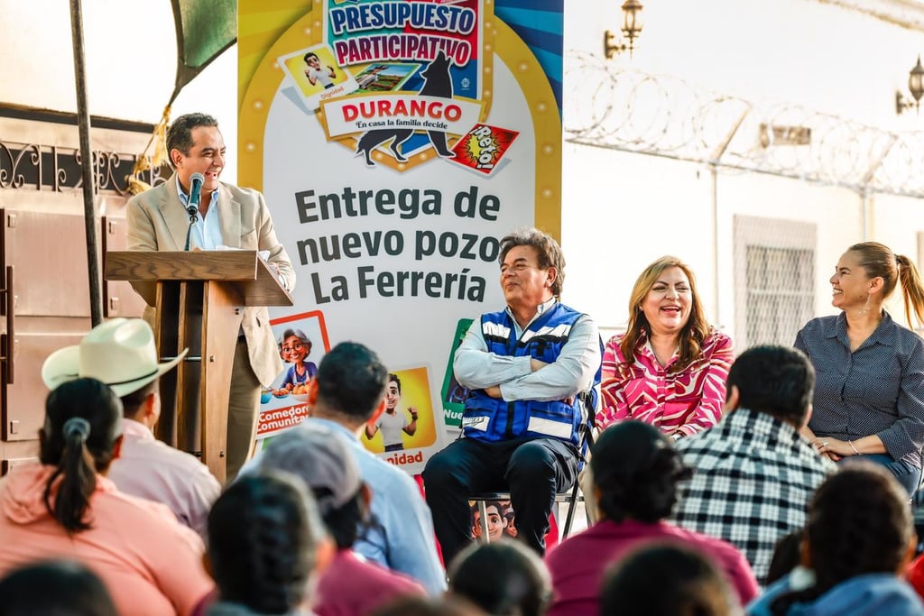 Obras. Entregan la última obra del Presupuesto Participativo 2023 que beneficia a más de 2,400 habitantes con agua limpia y potable.