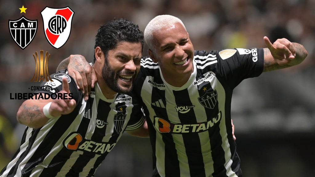 Copa Libertadores: Atlético Mineiro golea en la semifinal de ida a River Plate