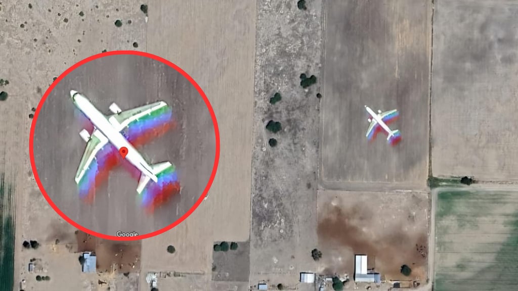 Avión fue 'sorprendido' volando a baja altura por Nuevo Ideal, con Google Maps