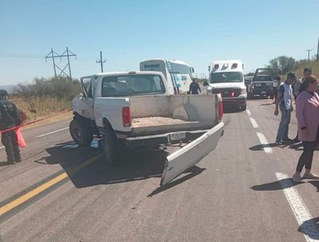 Situación. Siete personas resultaron lesionadas en un fuerte choque carretero, cerca del Pueblo Mágico de Nombre de Dios.