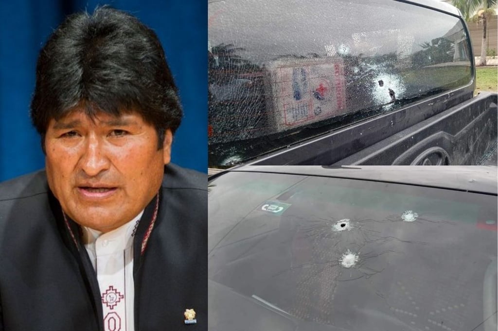 Evo Morales: Así fue el ataque armado contra su vehículo; su chofer resultó herido | VIDEO