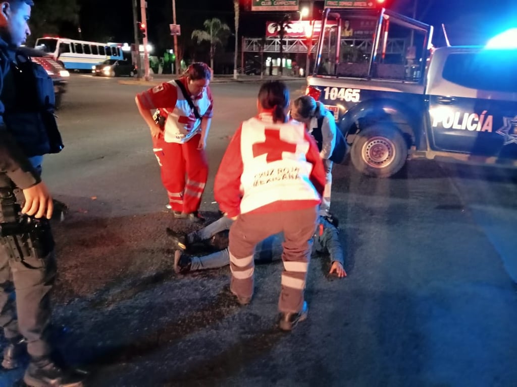 Madre e hijo resultaron lesionados en un hecho vial registrado en Domingo Arrieta