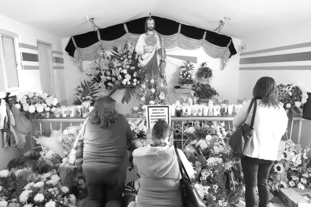 Devotos veneran a San Judas Tadeo