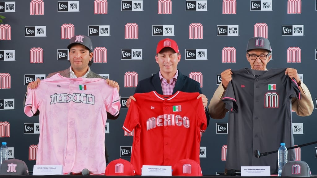 Prsentación. La Selección Mexiana de Beisbo presentó sus nuevos uniformes.