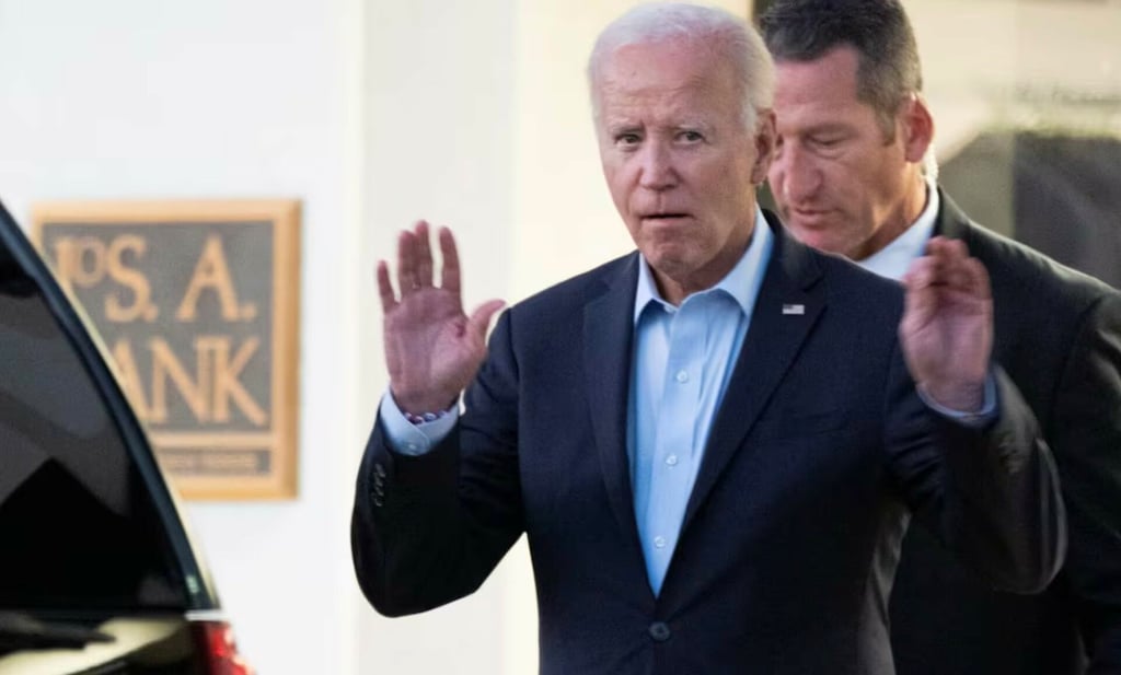 Biden critica a Trump como alguien a quien 'le gustaría darle una paliza en el trasero'