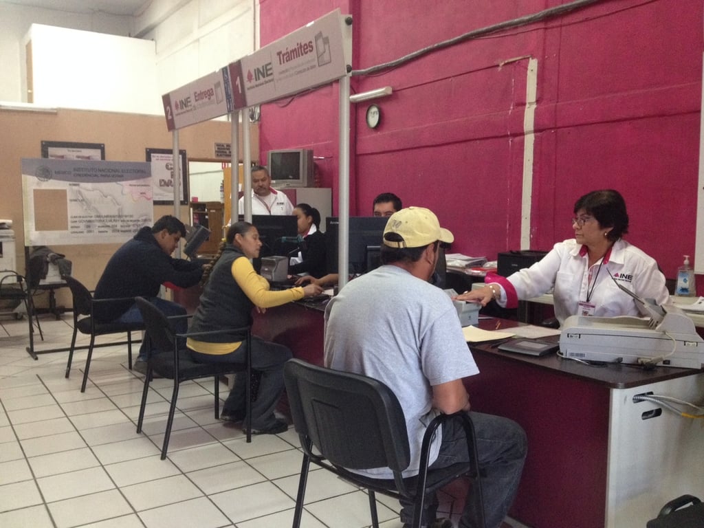 Apertura. La credencial de elector se podrá tramitar máximo hasta el próximo 10 de febrero.