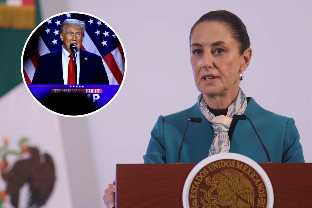 Elecciones EUA: ‘Trabajaremos con diálogo y respeto’, Sheinbaum felicita a Trump por su triunfo