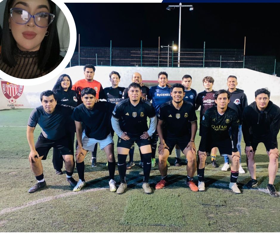 Árbitra duranguense forma equipo de futbol con sus exnovios