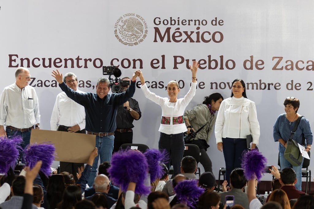 Violencia Zacatecas: Sheinbaum respalda al gobernador Monreal; es donde más han bajado los homicidios