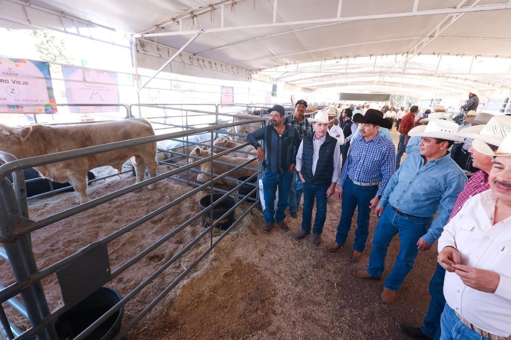 Apoyo. Impulsan Gobierno Estatal y Municipal al campo con subsidio para ganaderos, además de apoyos a ganaderos en la compra de sementales de registro.