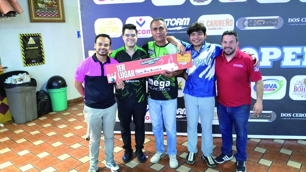 Laguneros, campeones del torneo de boliche