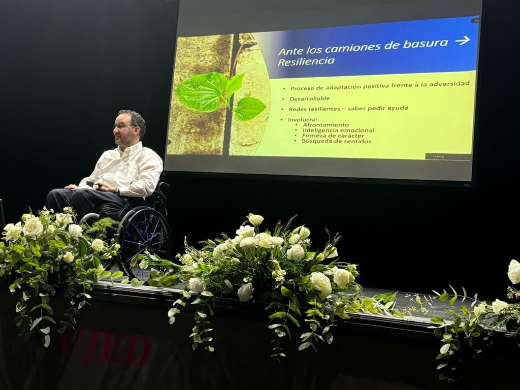Comparte. Psiquiatra, conferencista y atleta paralítico de alto rendimiento, con su historia de vida deja un mensaje de cómo superar las adversidades.
