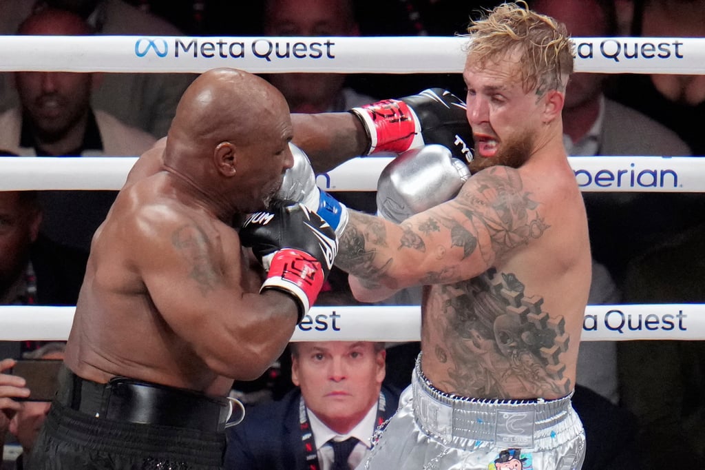 Unánime. Jake Paul se llevó de calle el combate ante Mike Tyson de 58 años.