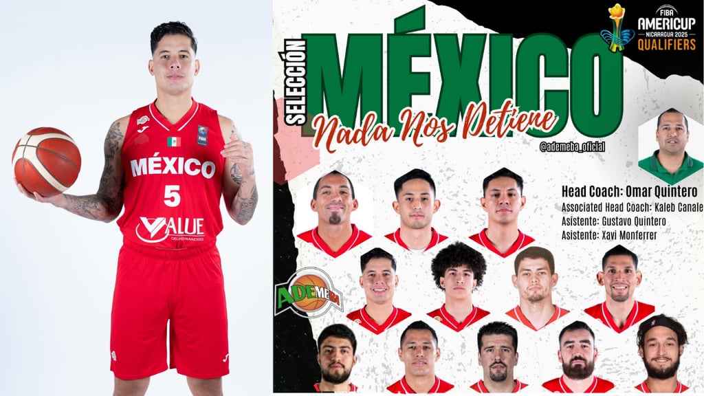 Avalos irá a la selección mexicana para la clasificación de la AmeriCup 2025