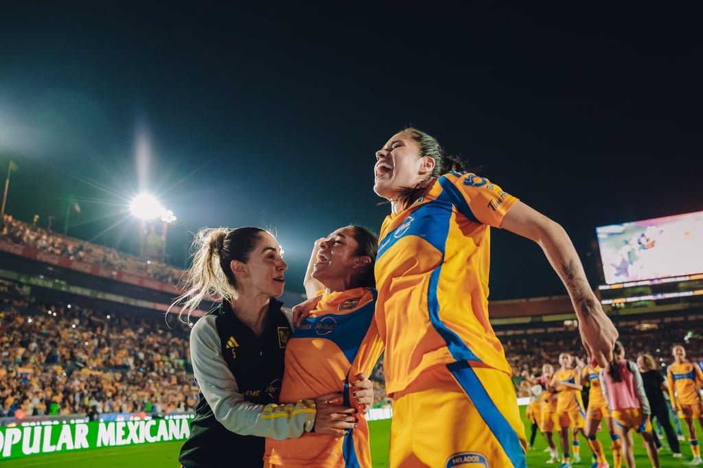 Finalista. Las Amazonas del Tigres de la UANL eliminó al América por mejor posición en la tabla y es finalista del Apertura 2024 de la Liga MX Femenil.