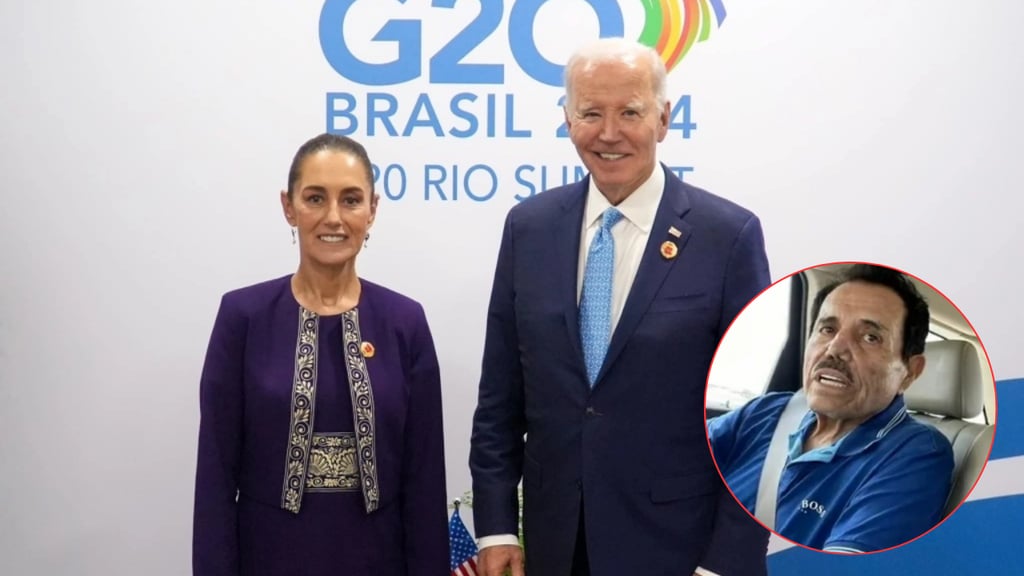 Claudia Sheinbaum pidió a Joe Biden información sobre captura de 'El Mayo' Zambada