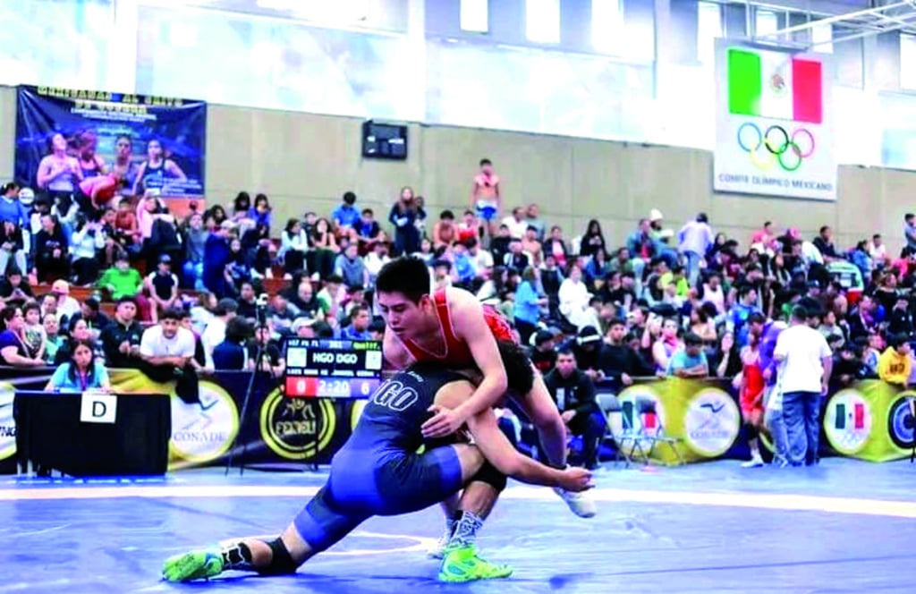 Cosecha. Con tres medallas regresaron los luchadores duranguense del Grand Prix de Luchas Asociadas en la CDMX.