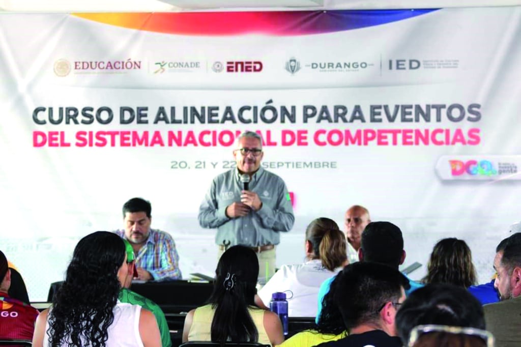 Curso. El IED invita a curso de 'Alineación para Eventos Nacionales Conade'. 