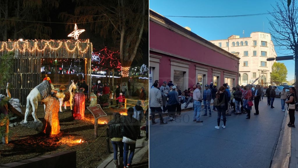 Comerciantes del Parque Guadiana están molestos por retiro del nacimiento