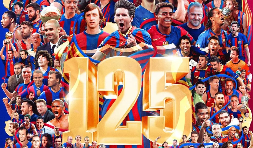 El FC Barcelona celebra 125 años de historia con una gala de lujo