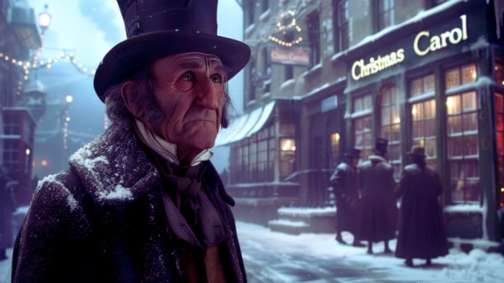 Un Cuento de Navidad: La triste historia de Ebenezer Scrooge