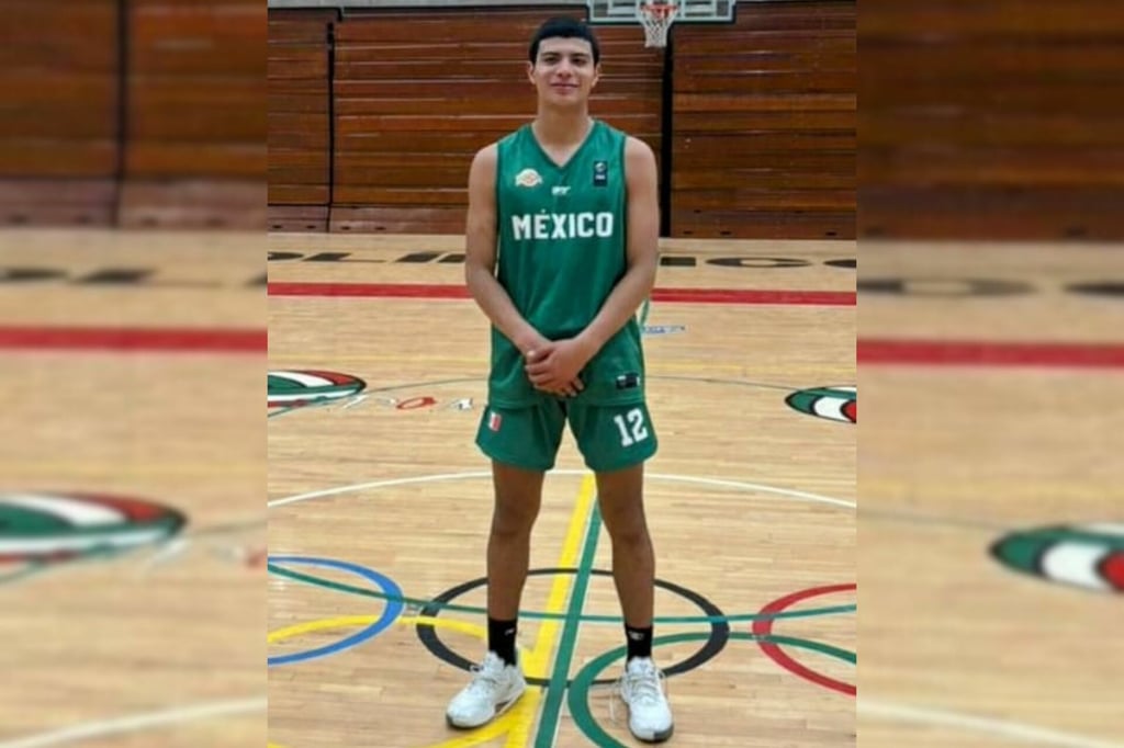 Basquetbolista duranguense Osiel Sánchez representará a México