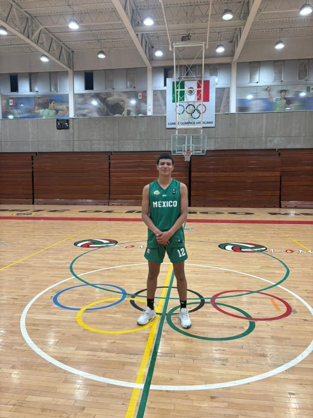 Evento. El duranguense Osiel Sánchez representará a México en el torneo Centrobasket Varonil U15 en Ciudad Juárez, Chihuahua. 