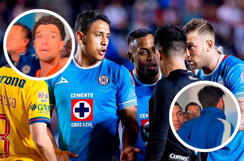 Liga MX: Elementos del Cruz Azul se encaran con periodistas y árbitro, tras derrota | VIDEO