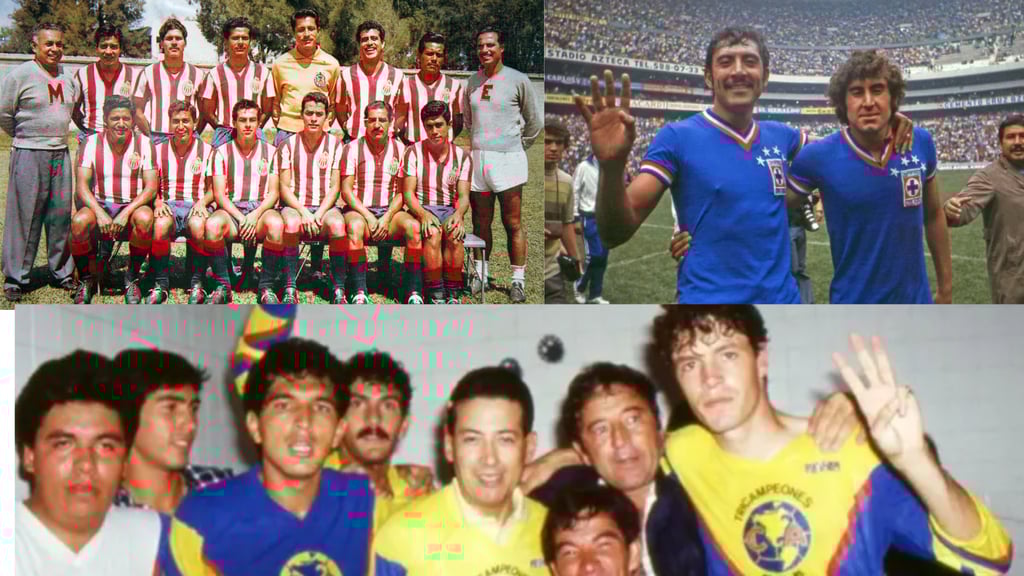 Liga MX: Los tricampeones del futbol mexicano