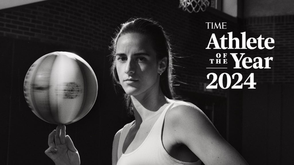 WNBA: Caitlin Clark es la 'Atleta del Año' para la revista TIME