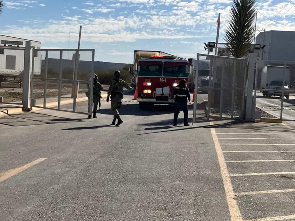 Acción. Evacúan a 45 trabajadores tras una fuga de gas en el Parque Industrial de Gómez Palacio.