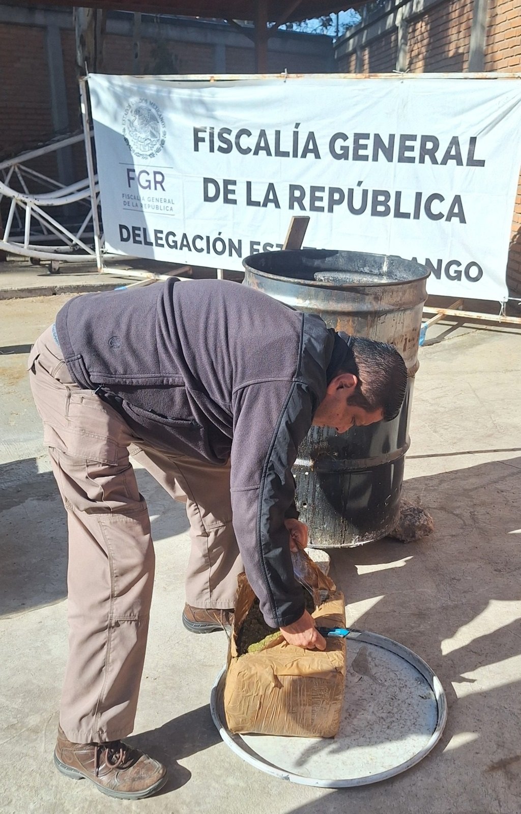 La incineración fue en las instalaciones de la FGR.