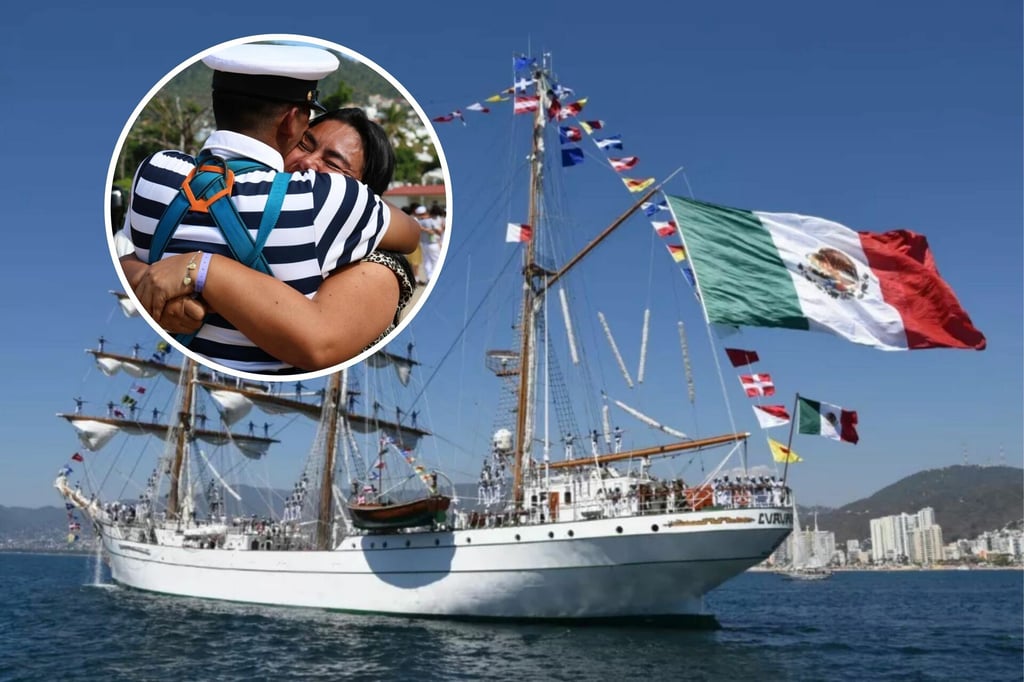 Buque Escuela ‘Cuauhtémoc’: Regresa el icónico buque mexicano tras recorrer 12 puertos en todo el mundo