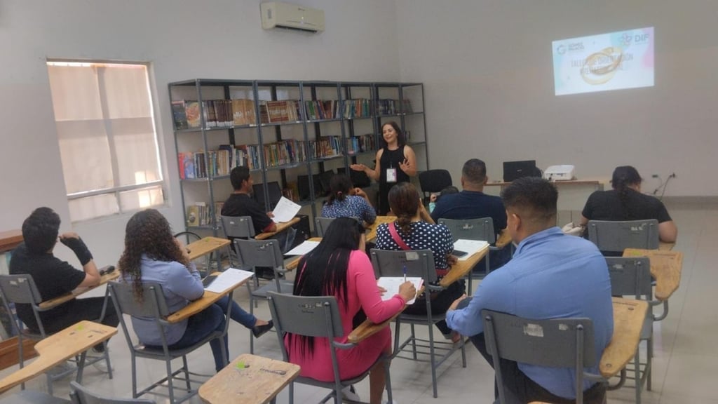 Ubicación. Estas sesiones se llevan a cabo cada viernes en las instalaciones del Club de Niñas, Niños y Adolescentes.