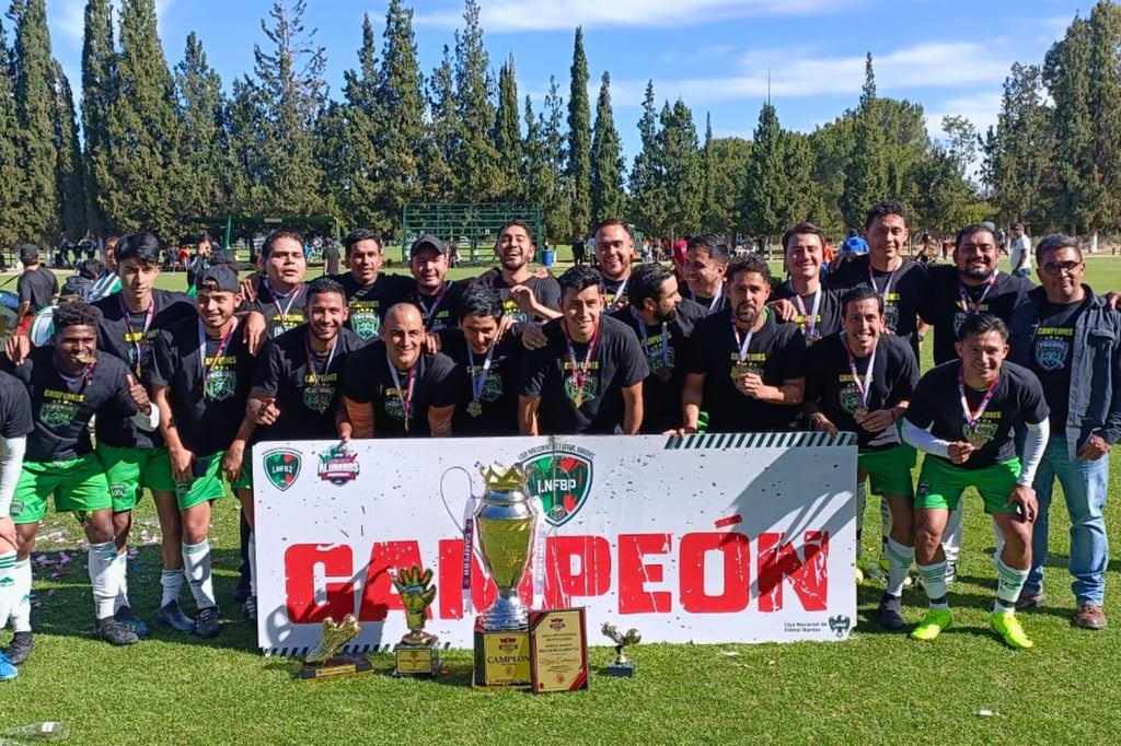 Trébol FC, campeón de la Premier de la Liga Universitaria de Fútbol Benito Juárez 