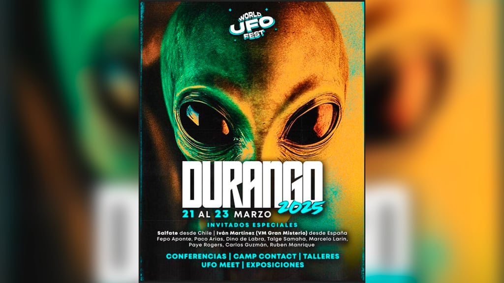 Durango será sede del 'World UFO Fest' en marzo del 2025; ¿Dónde puedo comprar boletos?