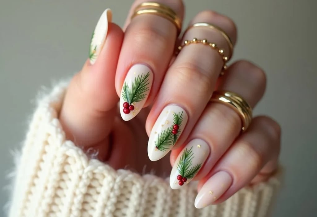 ¿Uñas navideñas? Aquí te contamos cuales son las tendencias de temporada