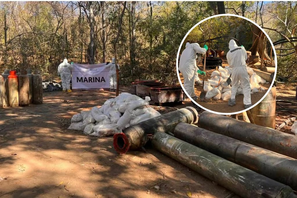 Violencia Sinaloa: Marina desmantela laboratorio clandestino que podría pertenecer a ‘Los Mayos’